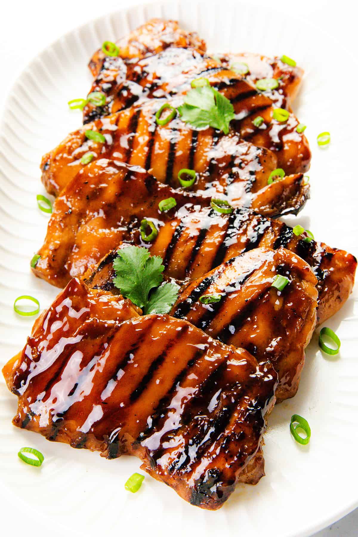 Grilled to Perfection: Sticky Asian Chicken Thighs Recipe